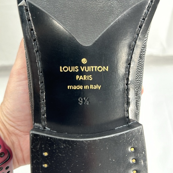 Rare Louis Vuitton LV X NBA Monogram Leather Men's 9.5M Shoes - Picture 11 of 14